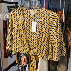 Really tie front shirt